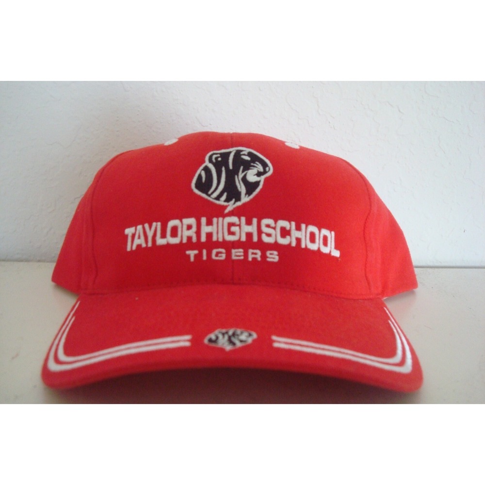 TAYLOR HIGH SCHOOL TEXAS   BEACH GOLF STRAPBACK  DEADSTOCK‎ HAT CAP VINTAGE A4